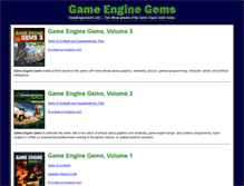 Tablet Screenshot of gameenginegems.com